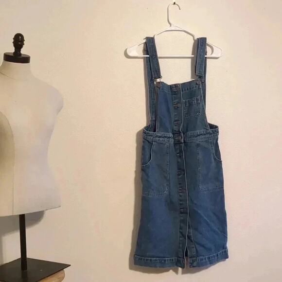 BDG denim button down overall dress size 4 - Picture 2 of 5